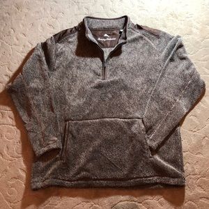 Tommy Bahama mens XXL fluffy fleece 1/4 zip-NWOT